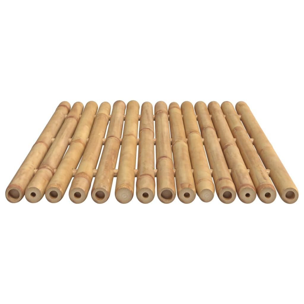 Badematten 2 Stk. 70X50 Cm Bambus