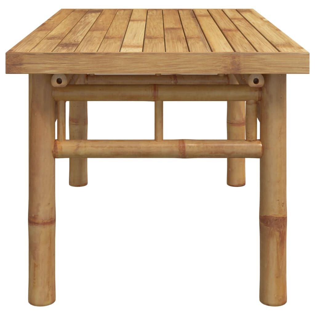 Couchtisch 70X40X35 Cm Bambus