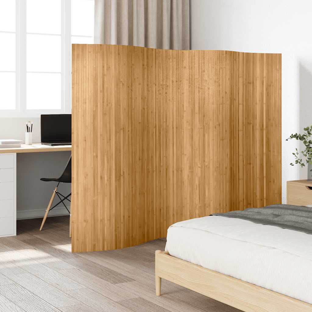 Raumteiler Bambus Natur Breite 250 Cm Höhe 165 Cm