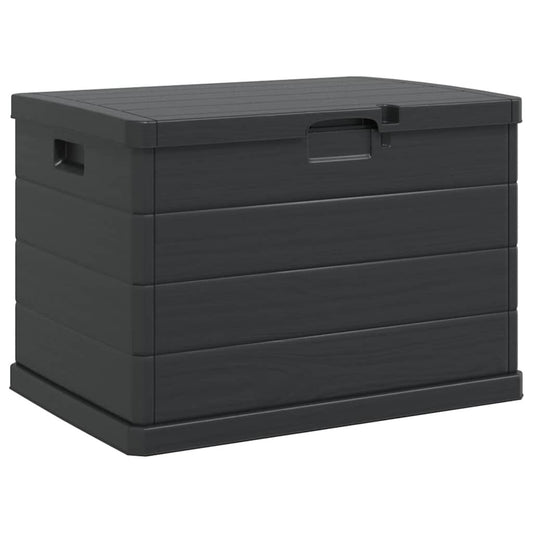 Gartenlagerbox Anthrazit 77,5 X 54,5 X 53 Cm Kunststoff