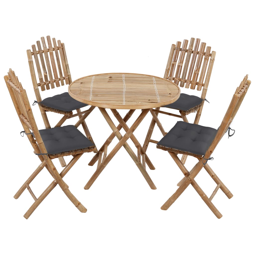 Bamboo Outdoor Dining Set