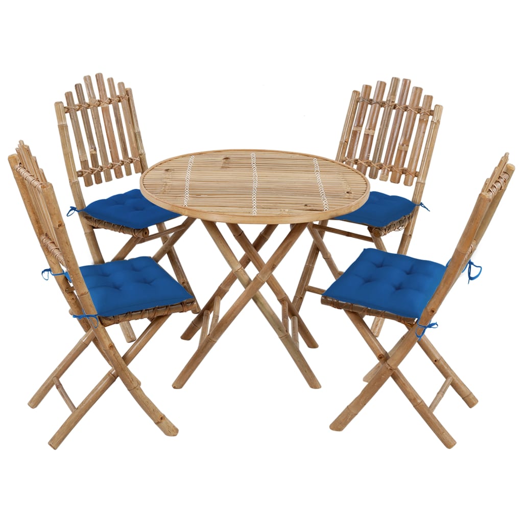 Bamboo Outdoor Dining Set