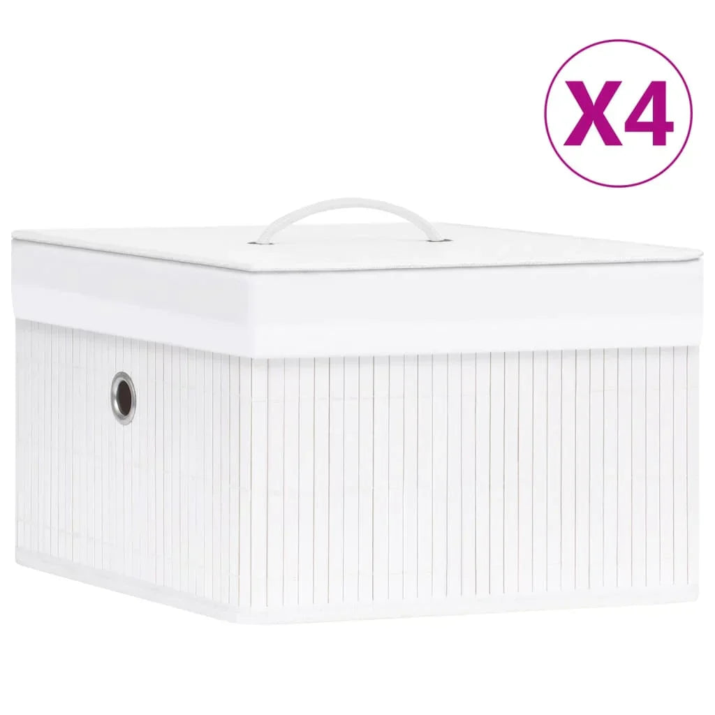 Bamboo Storage Boxes