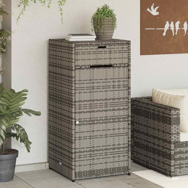 Polyrattan Storage Cabinet