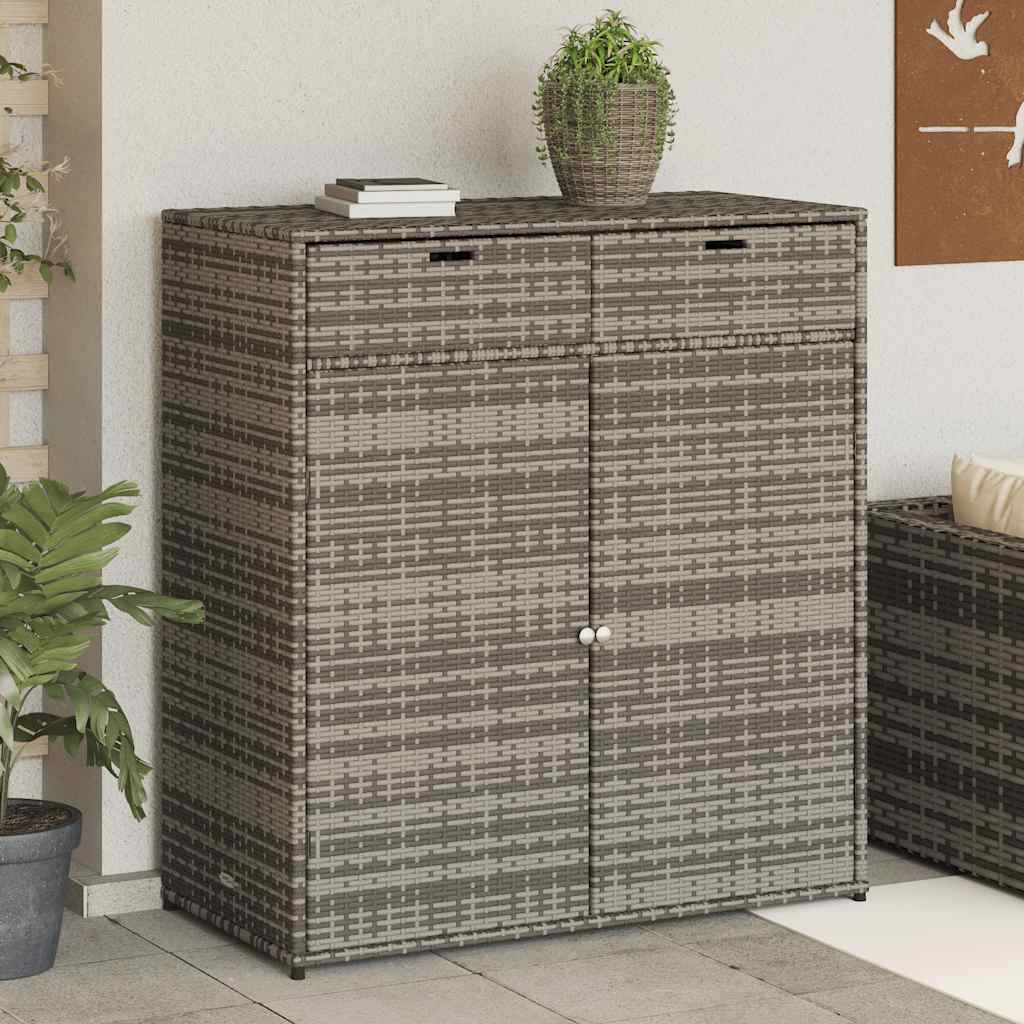 Polyrattan Storage Cabinet