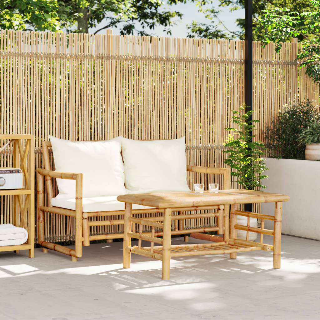 Bamboo Outdoor Sofa Set