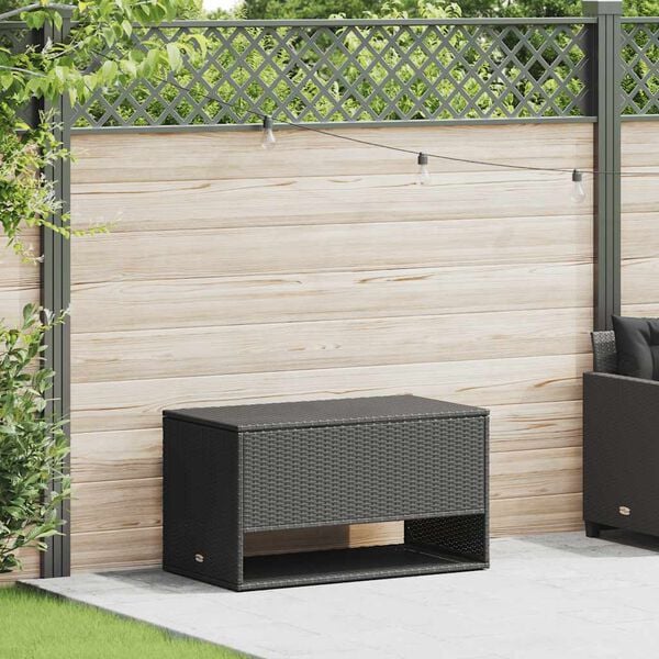 Polyrattan Storage Chest