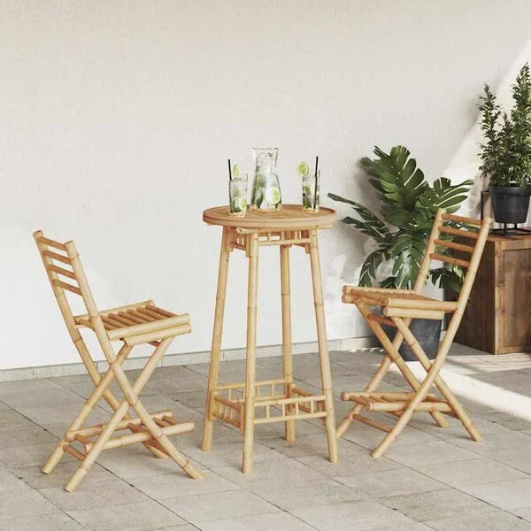 Bamboo Bar Table
