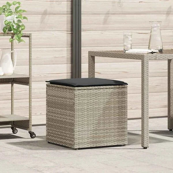 Polyrattan Cushion Storage Box
