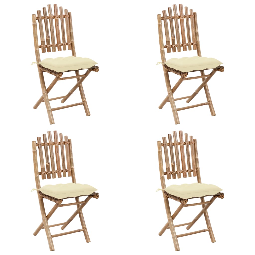 Bamboo Outdoor Dining Set