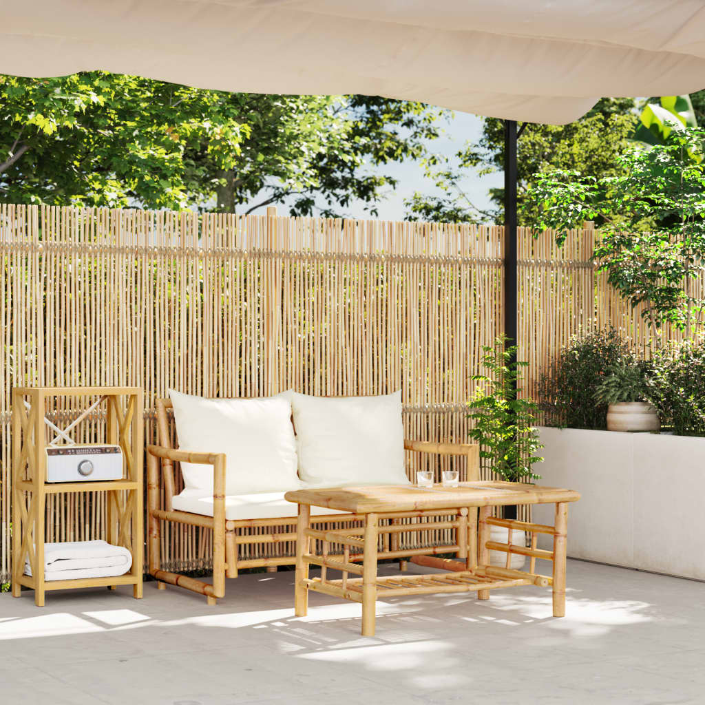 Bamboo Outdoor Sofa Set