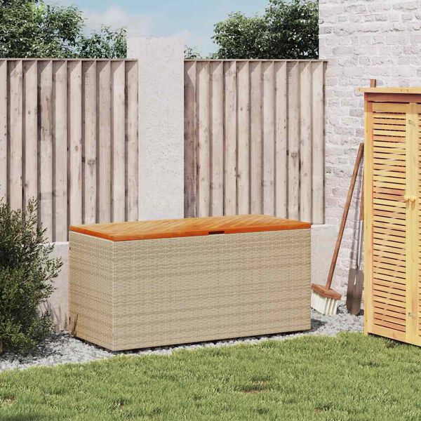 Polyrattan Utility Storage Box