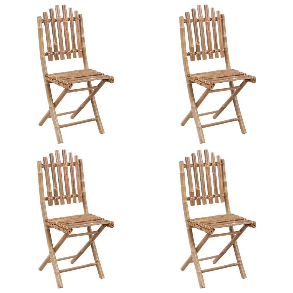 Bamboo Outdoor Dining Set